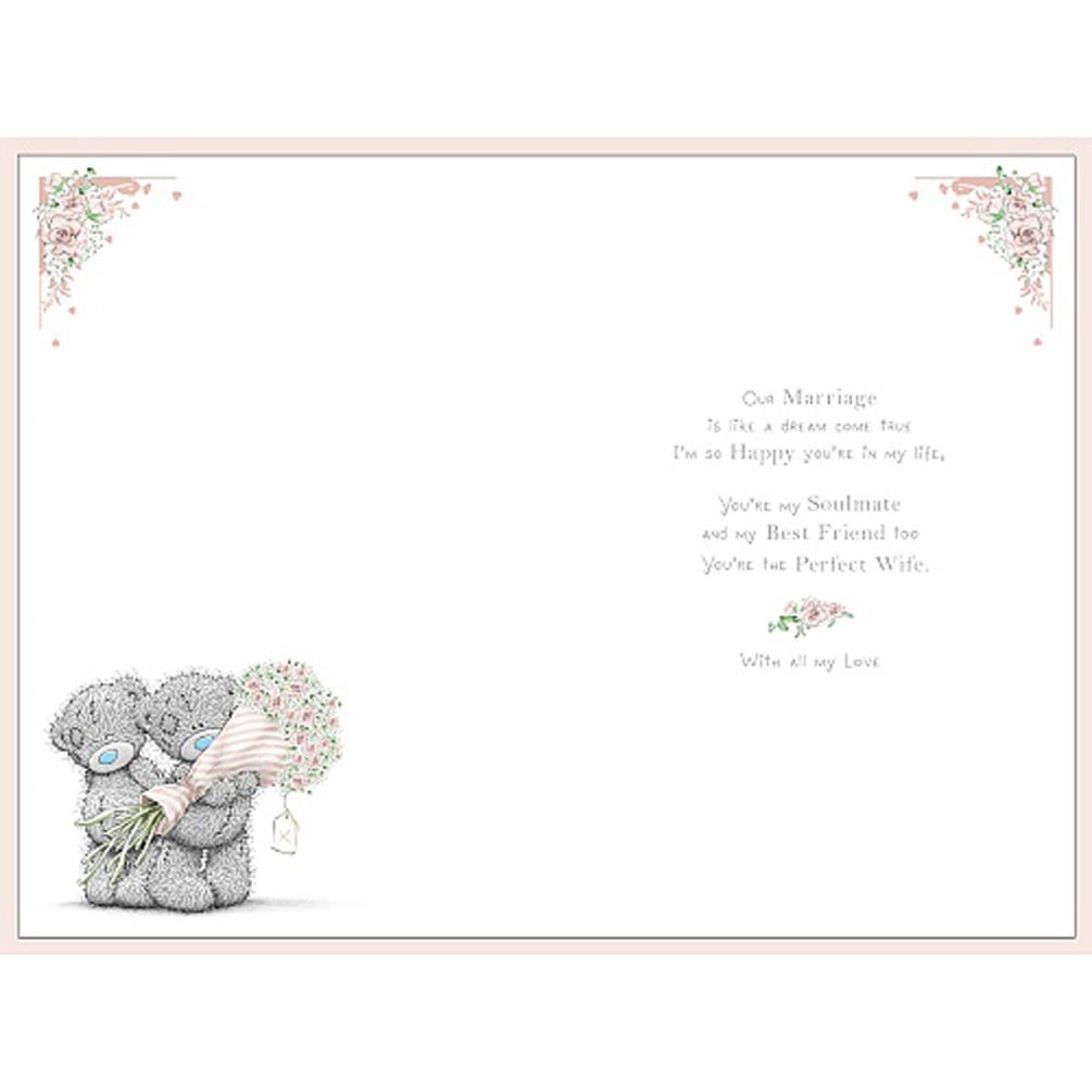 To My Beautiful Wife Me to You Bear Anniversary Card Extra Image 1
